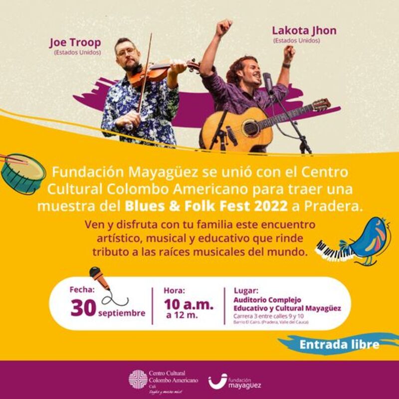 El Blues and Folk Fest 2022 llegó a Pradera